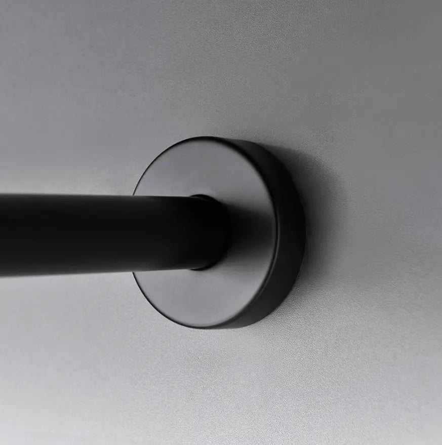 SaniSupreme Doucheset Grand Canyon 8 inch / 20cm regendouche rond 2 - weg zwart inbouw