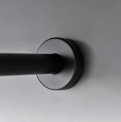 SaniSupreme Doucheset Grand Canyon 8 inch / 20cm regendouche rond 2 - weg zwart inbouw