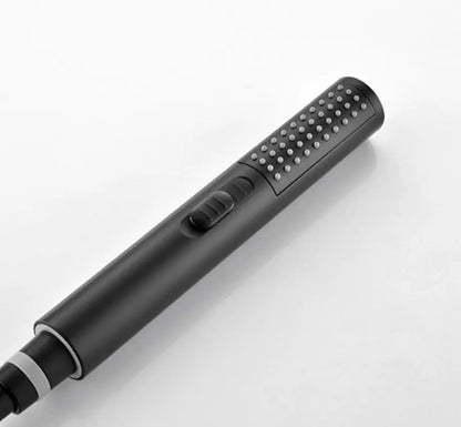 SaniSupreme Doucheset Grand Canyon 8 inch / 20cm regendouche rond 2 - weg zwart inbouw