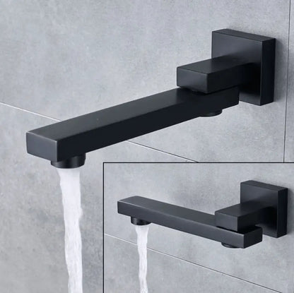 SaniSupreme Doucheset Manhattan 8 inch regendouche vierkant 3 - weg zwart inbouw