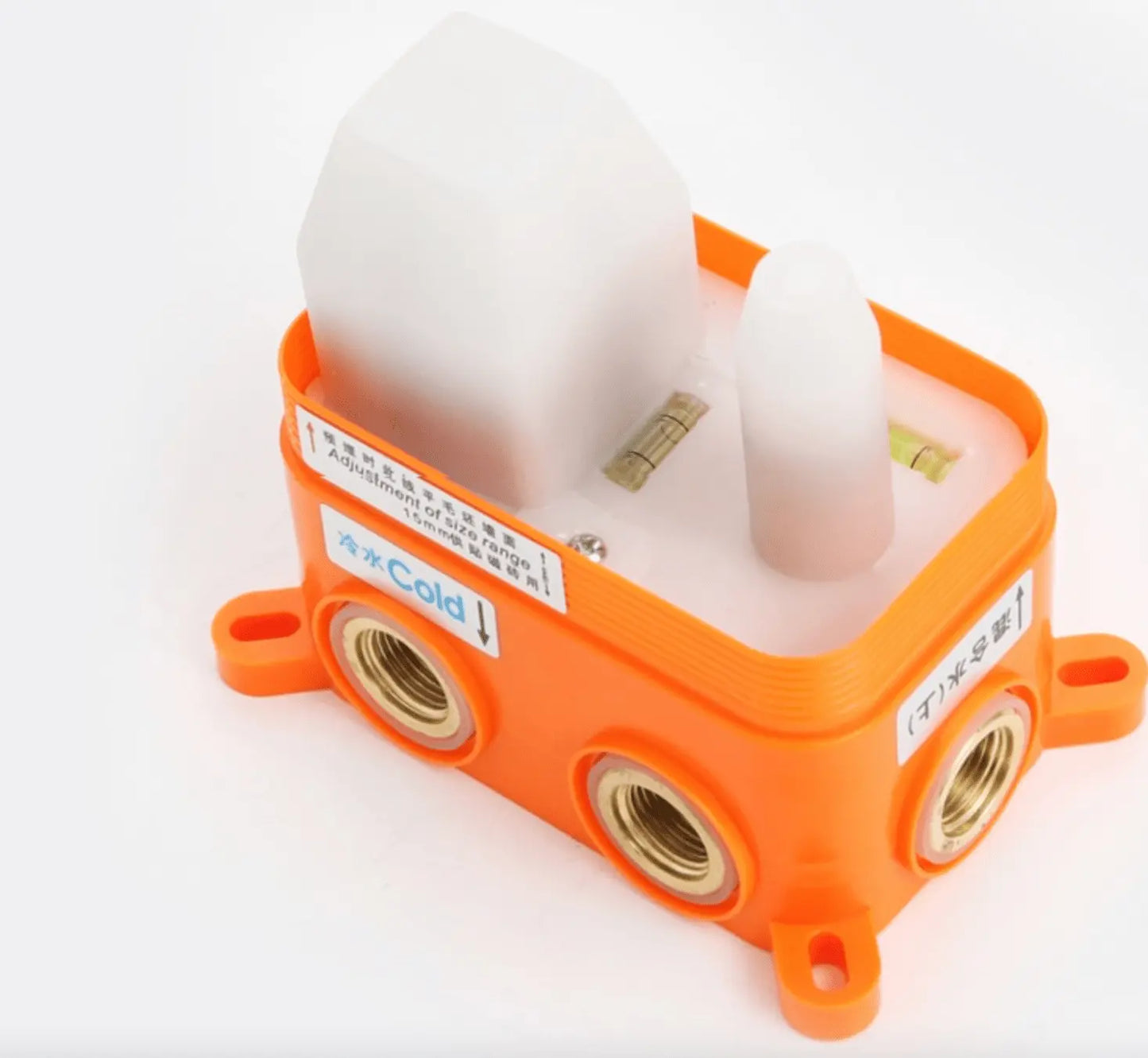 SaniSupreme Doucheset Manhattan 8 inch regendouche vierkant 3 - weg zwart inbouw