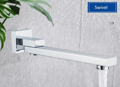 SaniSupreme Doucheset Manhattan Premium de Luxe LCD 10 inch regendouche vierkant 3 - weg chroom inbouw