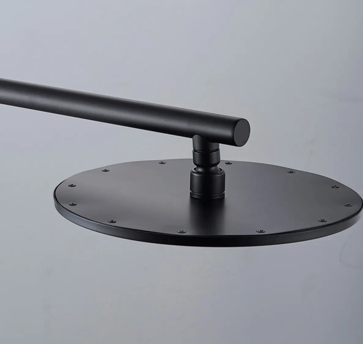 SaniSupreme® Doucheset Sacramento 20 cm. regendouche rond 2 - weg zwart inbouw