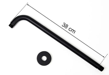 SaniSupreme Doucheset Washington Premium Plus 10 inch regendouche rond 3 - weg zwart inbouw