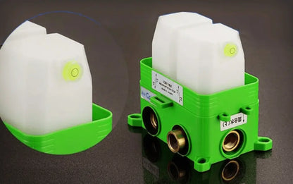 SaniSupreme Doucheset Washington Premium Plus 10 inch regendouche rond 3 - weg zwart inbouw