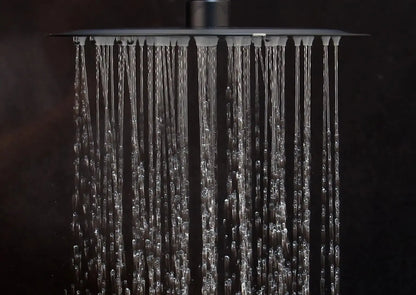 SaniSupreme Doucheset Yosemite 20 cm. regendouche rond 2 - weg zwart inbouw