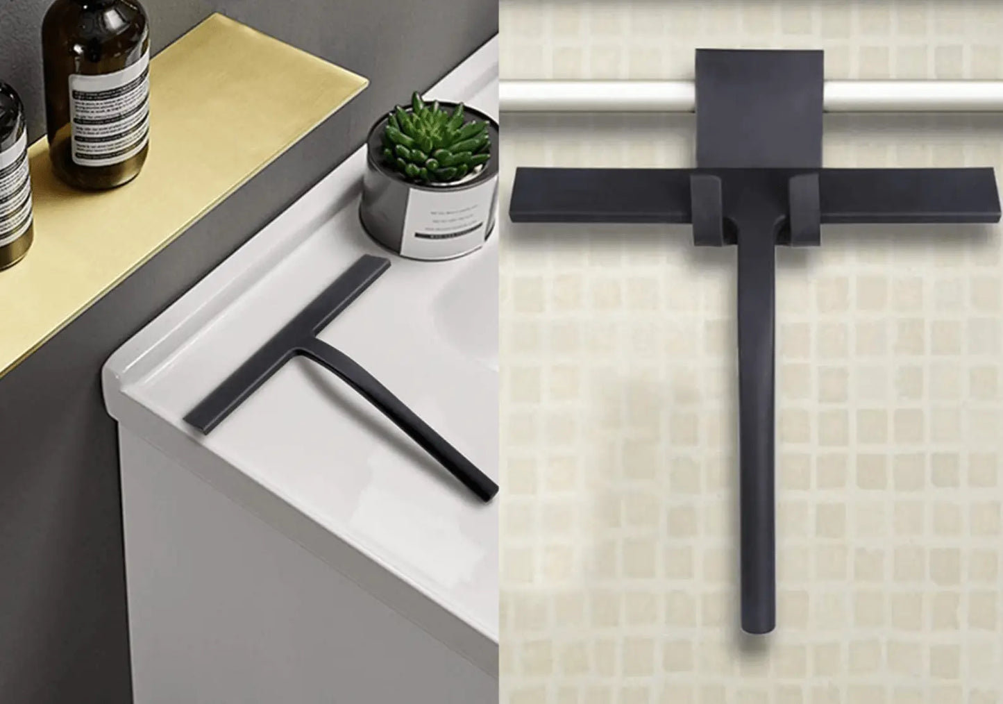 SaniSupreme Douchewisser raamwisser deluxe Medium zwart