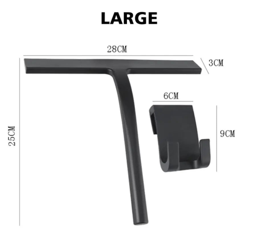 SaniSupreme Douchewisser Raamwisser deluxe zwart Large