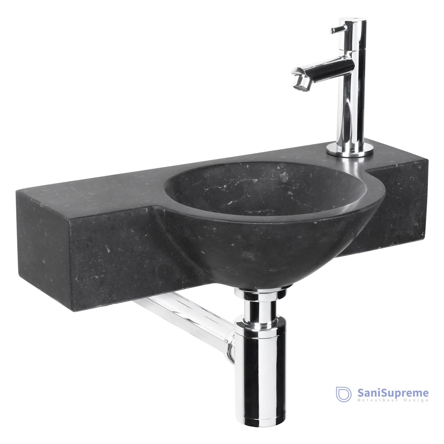 Sanisupreme fonteinset Teti Bombay Black complete set