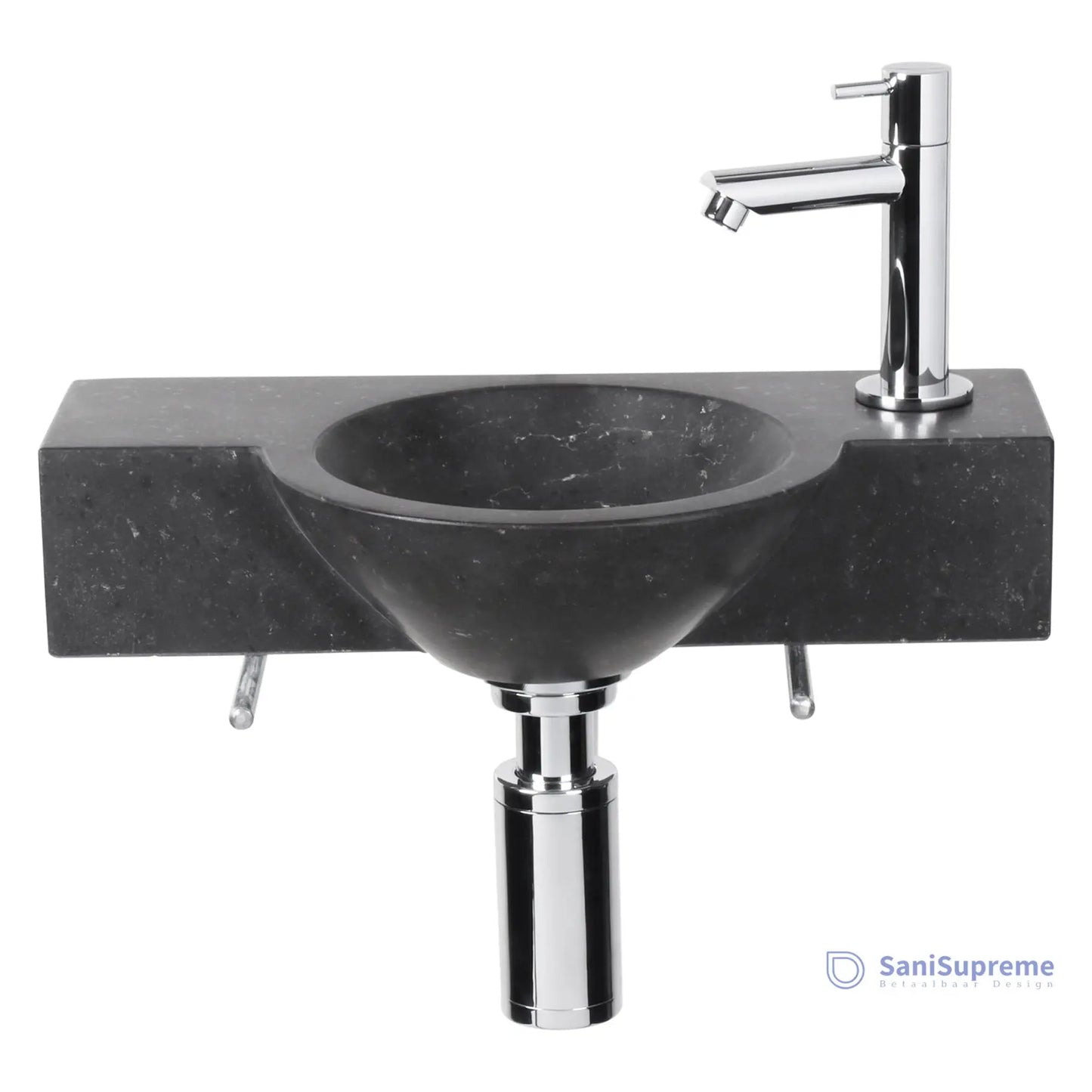 Sanisupreme fonteinset Teti Bombay Black complete set