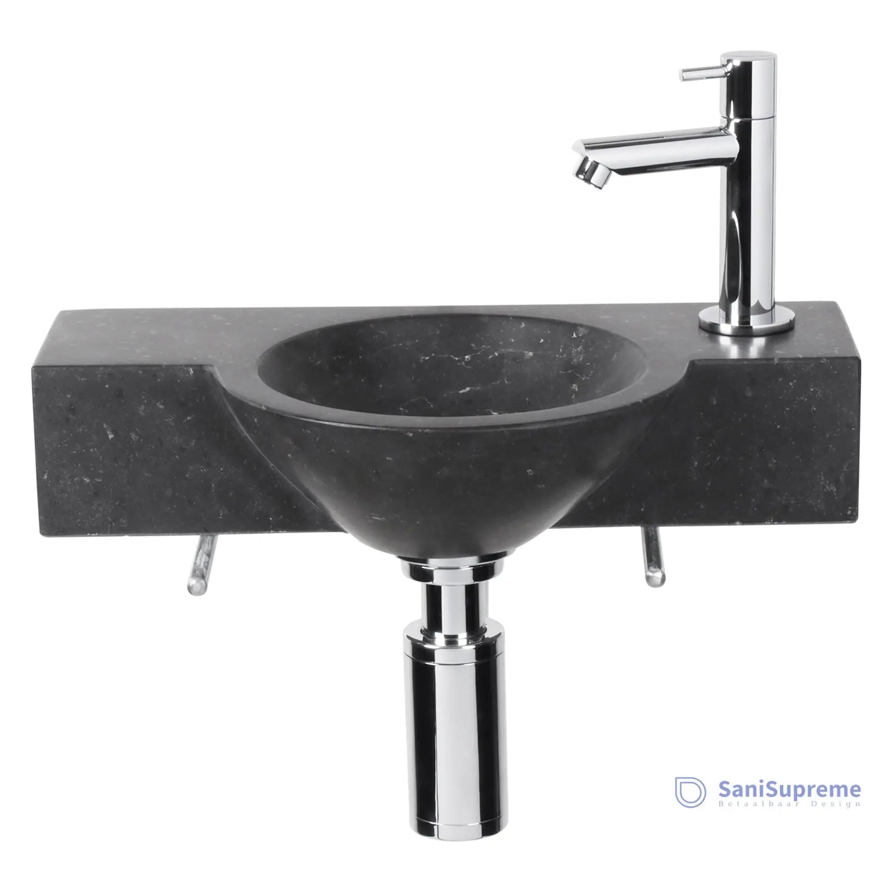 Sanisupreme fonteinset Teti Bombay Black complete set