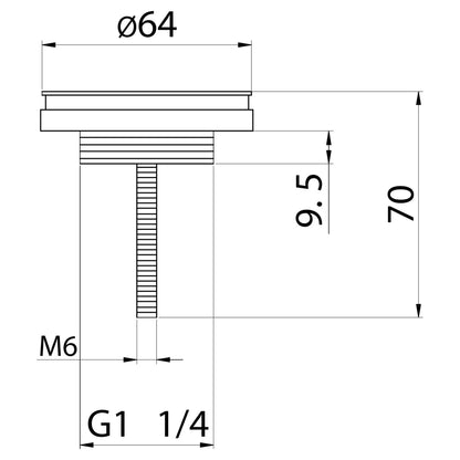 SaniSupreme Force Fonteinset Bombai 38.5x18.5x24.5cm 1 kraangat recht mat zwarte kraan met sifon en afvoerplug Rechthoek