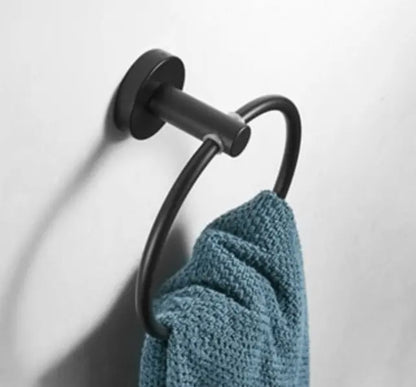 SaniSupreme Handdoek ring Yosemite mat zwart