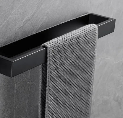 SaniSupreme Handdoekrek Brasil 40 cm mat zwart