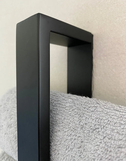 SaniSupreme Handdoekrek Brasil 40 cm mat zwart