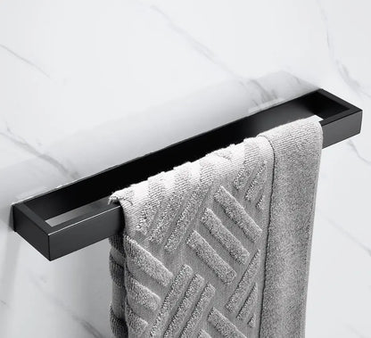 SaniSupreme Handdoekrek Brasil 40 cm mat zwart