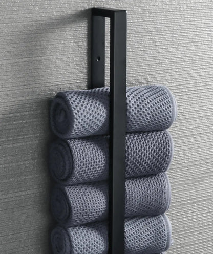 SaniSupreme Handdoekrek Colombia 30 cm mat zwart