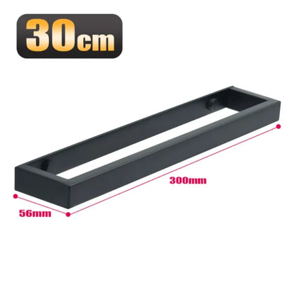 SaniSupreme Handdoekrek Colombia 30 cm mat zwart