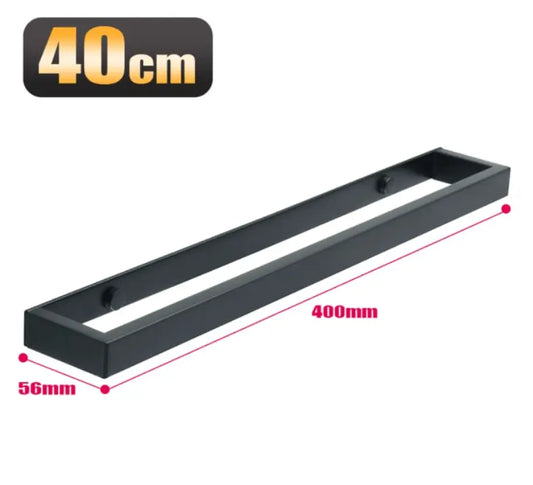 SaniSupreme Handdoekrek Colombia 40 cm mat zwart