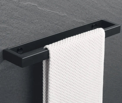 SaniSupreme Handdoekrek Colombia 50 cm mat zwart