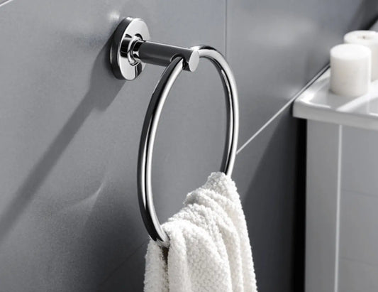 SaniSupreme Handdoekring Yosemite chroom