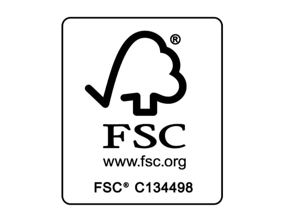 SaniSupreme Houten badmat 50 x 80 cm oprolbaar model met anti - slip rubbers