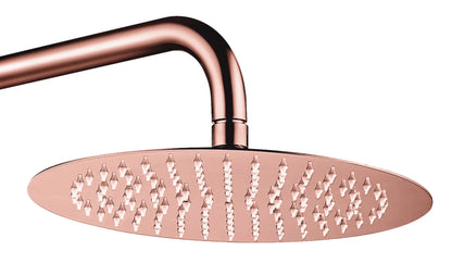 SaniSupreme Inbouw Regendouche Set Aloni met Handdouche en Wanduitloop Geborsteld Koper