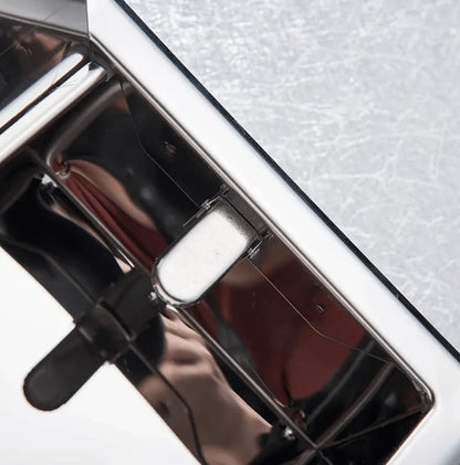 SaniSupreme Inbouw toiletrolhouder enkel chroom