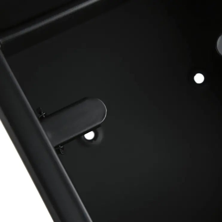 SaniSupreme Inbouw toiletrolhouder enkel mat zwart