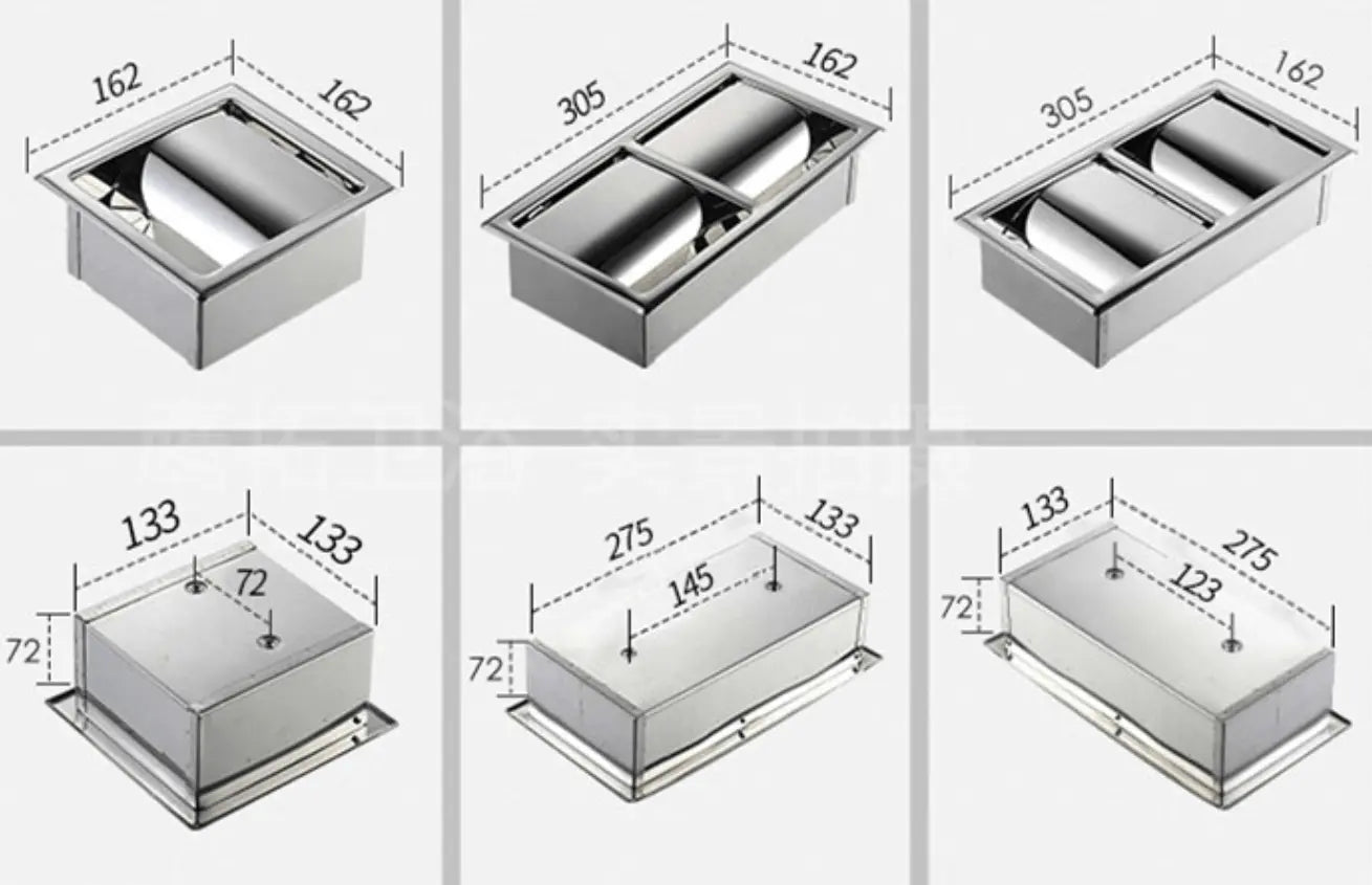 SaniSupreme Inbouw toiletrolhouder enkel mat zwart