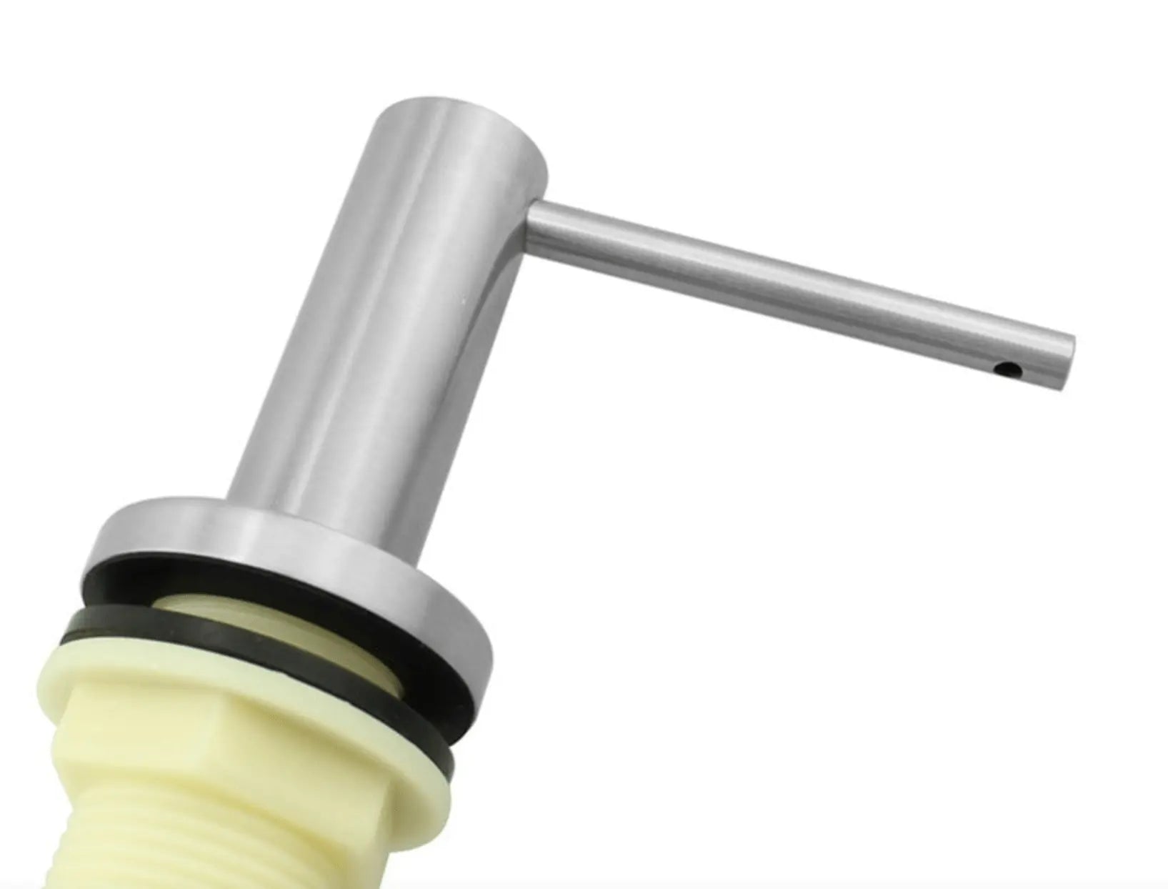 SaniSupreme® inbouw zeepdispenser messing RVS