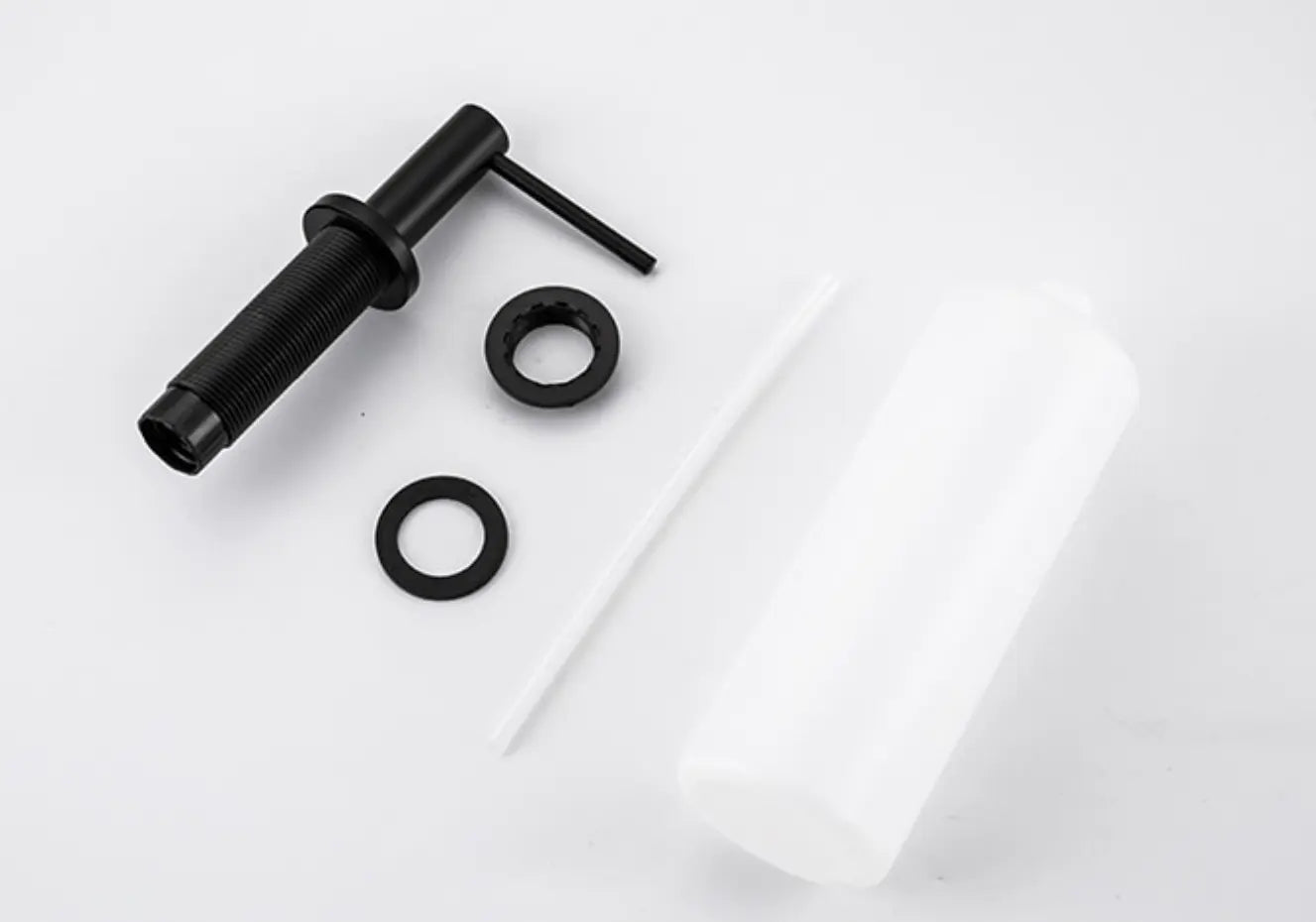 SaniSupreme® inbouw zeepdispenser messing RVS