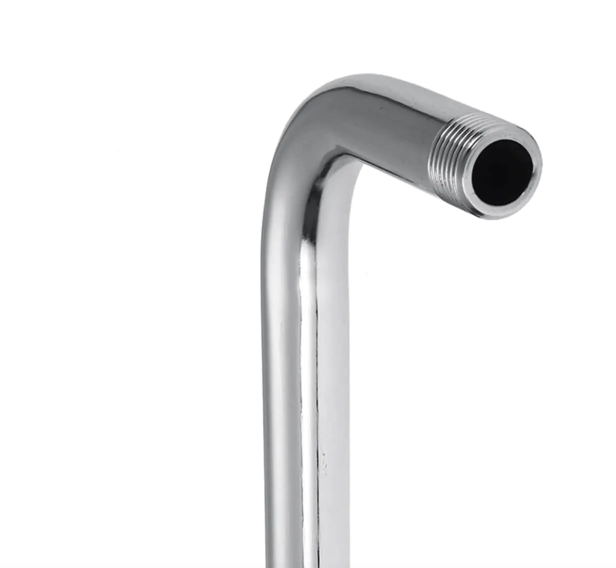 SaniSupreme Losse Douche arm, chroom, rond, 35 cm lang met rozet