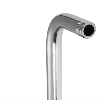 SaniSupreme Losse Douche arm, chroom, rond, 35 cm lang met rozet