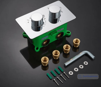 SaniSupreme Manhattan Inbouw Regendouche Mengkraan 2 - weg los chroom