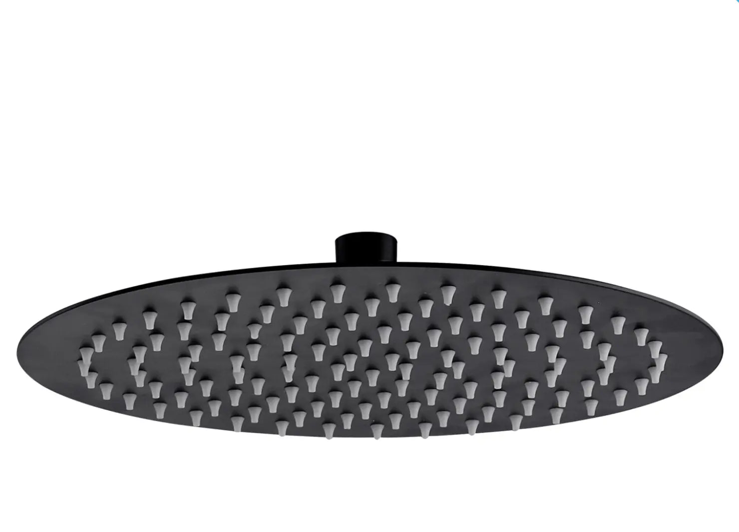 SaniSupreme Manhattan ronde regendouche hoofddouche regendouchekop 40 cm. mat zwart