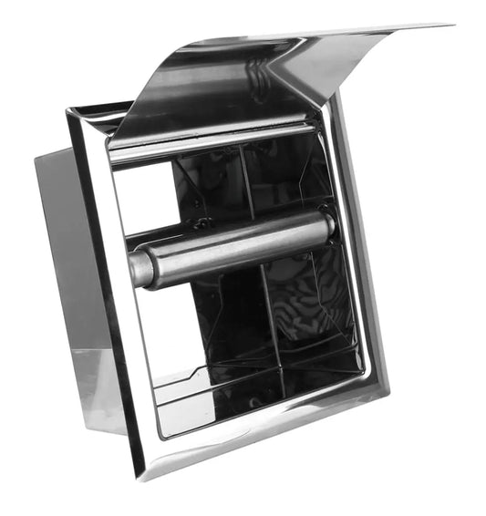 SaniSupreme Milano Inbouw toiletrolhouder enkel chroom