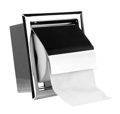 SaniSupreme Milano Inbouw toiletrolhouder enkel chroom