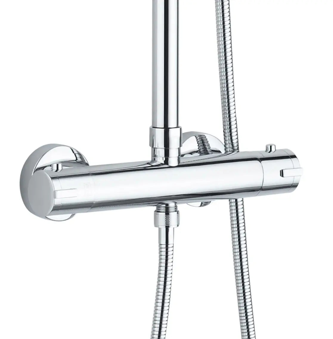 SaniSupreme Missouri opbouw doucheset 8 inch regendouche chroom rond