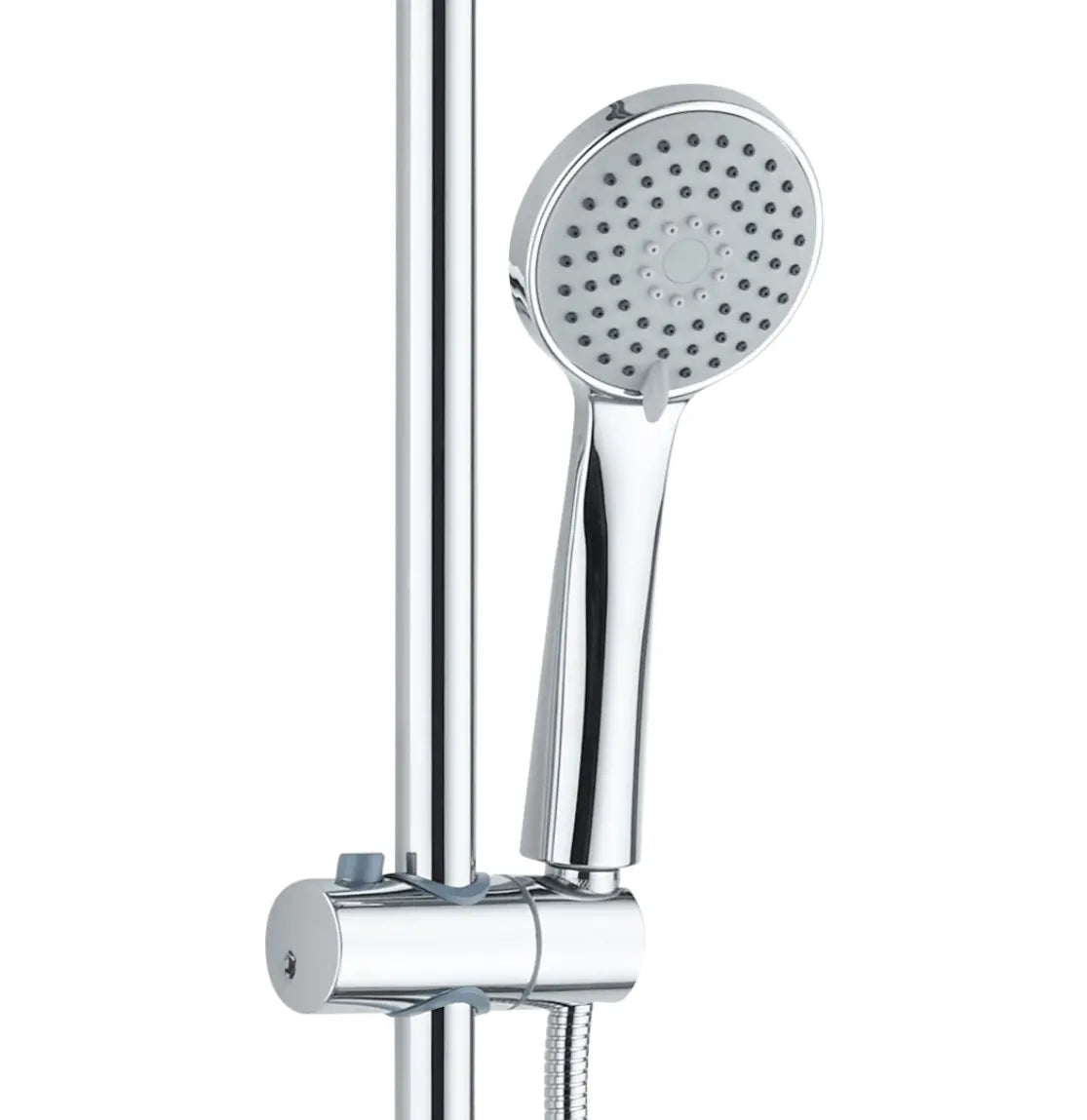 SaniSupreme Missouri opbouw doucheset 8 inch regendouche chroom rond