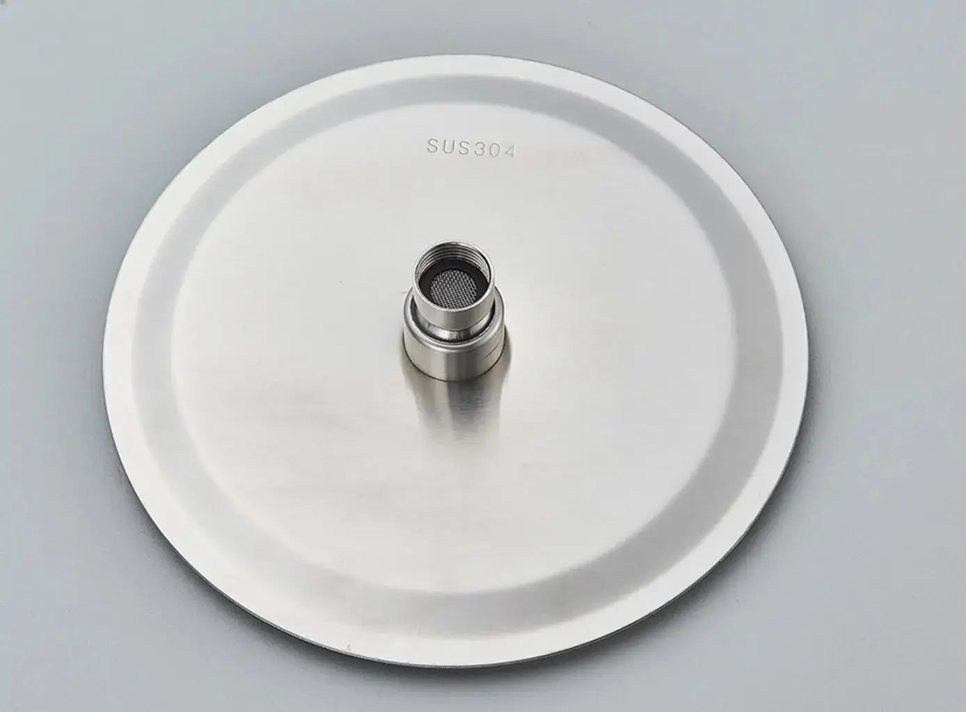 SaniSupreme Orlando opbouw bad doucheset 8 inch regendouche Stainless Steel rond