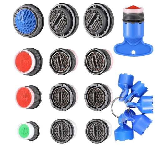 SaniSupreme PerlatorSet diverse maten met handige draai - Tool