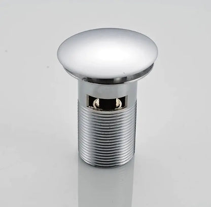 SaniSupreme Premium afvoerplug Chroom Wastafelplug Afvoerplug Clickwaste Afsluitbaar