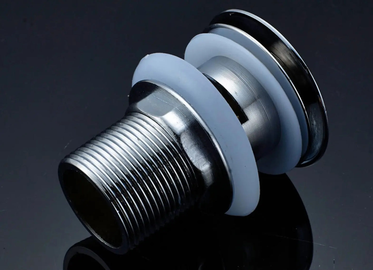 SaniSupreme Premium afvoerplug Chroom Wastafelplug Afvoerplug Clickwaste Afsluitbaar