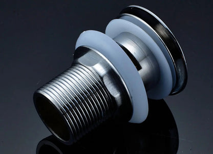 SaniSupreme Premium afvoerplug Chroom Wastafelplug Afvoerplug Clickwaste Afsluitbaar