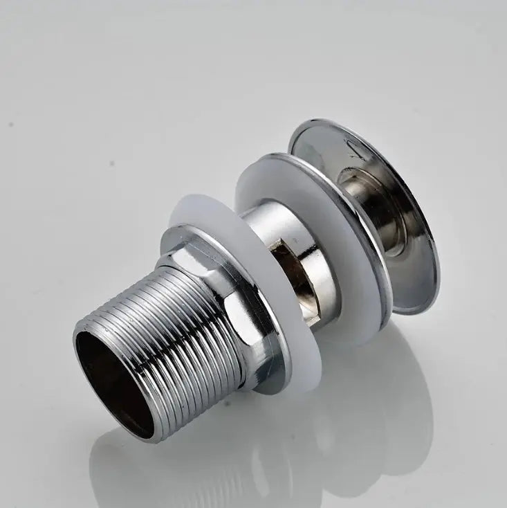 SaniSupreme Premium afvoerplug Chroom Wastafelplug Afvoerplug Clickwaste Afsluitbaar zonder ontluchting