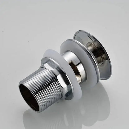 SaniSupreme Premium afvoerplug Chroom Wastafelplug Afvoerplug Clickwaste Afsluitbaar zonder ontluchting