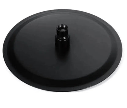 SaniSupreme® Regendouche douchekop 40 cm rond mat zwart