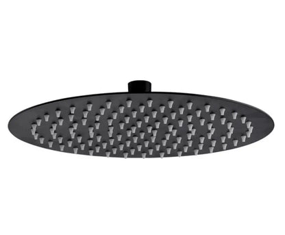SaniSupreme® Regendouche douchekop 40 cm rond mat zwart