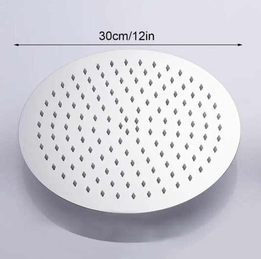 SaniSupreme Regendouche douchekop XL | chroom | rond | 30 cm | 12 inch